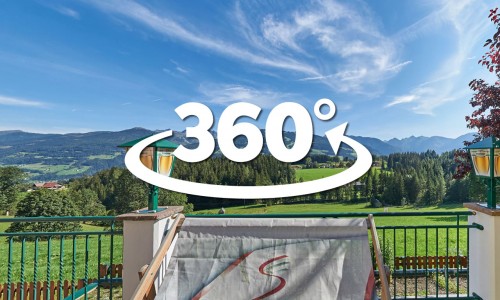 Terrasse im Wellnessbereich