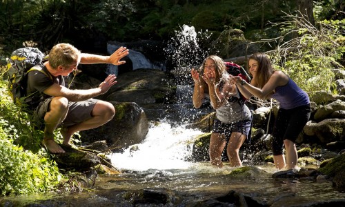 Erfrischung am Bach - © Schladming-Dachstein/Raffalt
