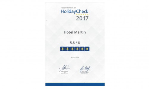 Empfohlen auf HolidayCheck