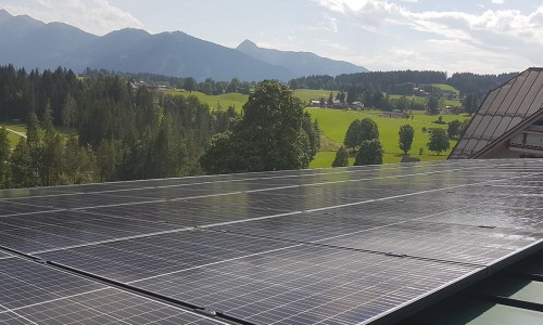 Photovoltaik-Anlage zur Stromerzeugung