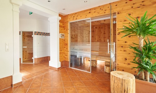 Kräutersauna im Wellnessbereich
